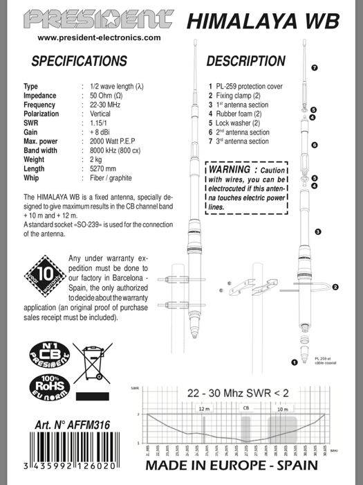 Himalaya wb Antenne