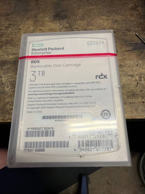 RDX 3TB
