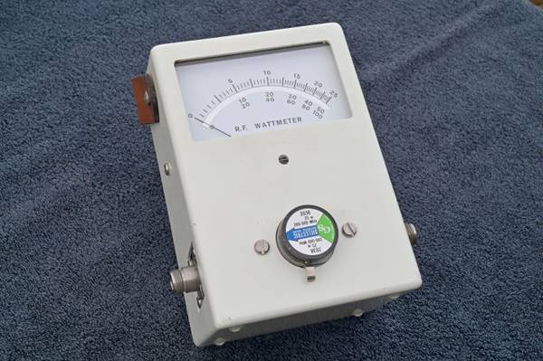 RF wattmeter til Bird elementer