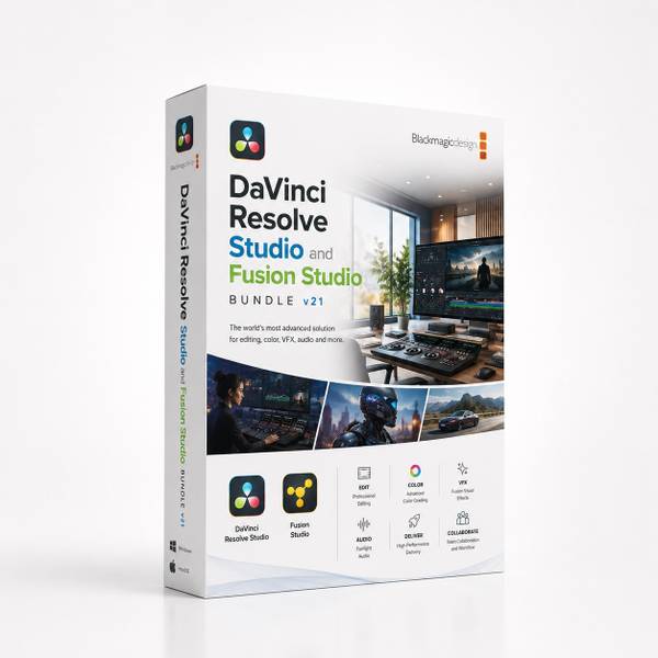 Blackmagic Resolve Studio & Fusion Studio Bundle macOS