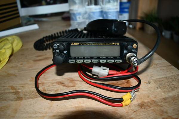 Alinco DR-635 VHF/UHF Dual Band FM Transceiver
