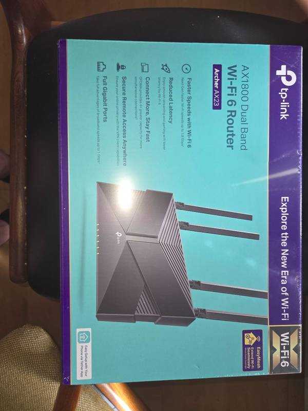 TP-Link Wi-Fi router, Archer AX23