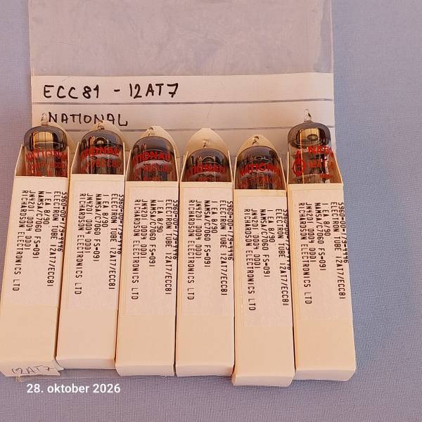 Triode, ECC81/12AT7 #31