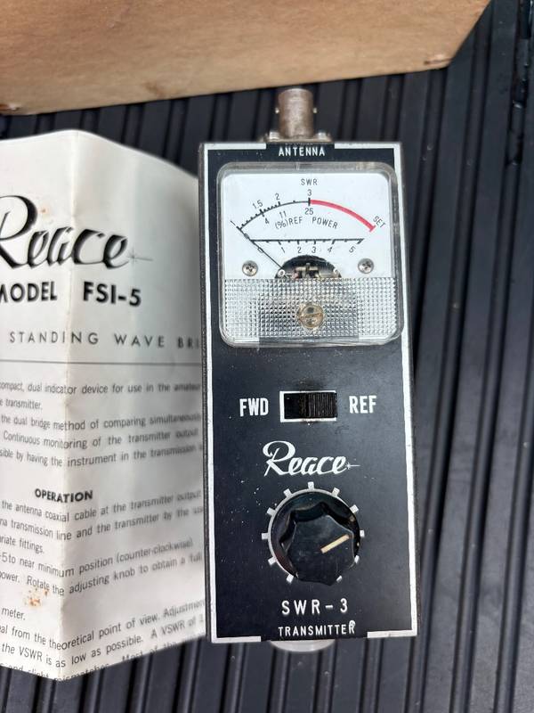 17. Reace SWR & Power Meter – Model FSI-5