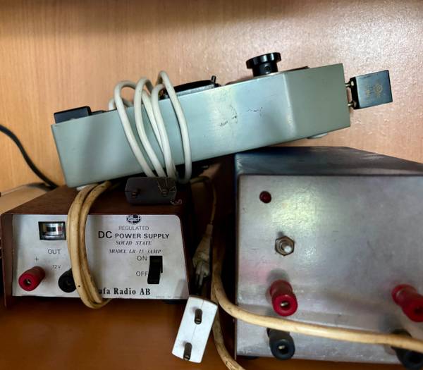 Vintage strømforsyninger (Lafa Radio m.fl.)