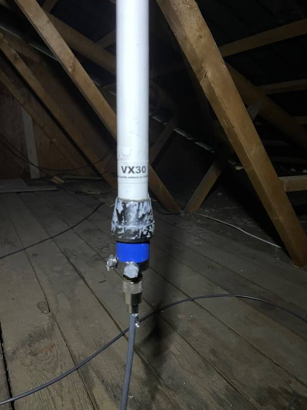 2 m / 70 cm. antenne.