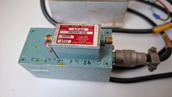 Ant. forstærker 4 til 8 GHz
