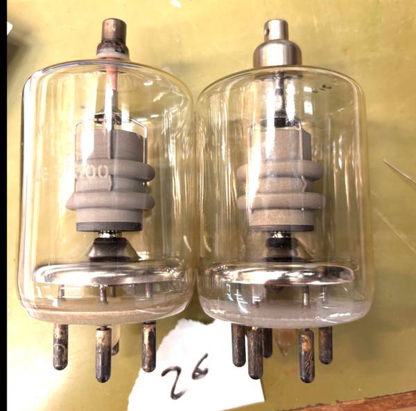 Miniwatt (Philips) 6155 / QB 3/300 = 4-125A, 2 stk.