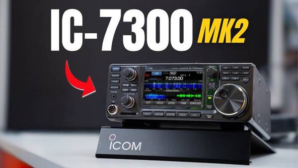 Icom IC-7300MK2 - Fabriksny, har aldrig været brugt.
