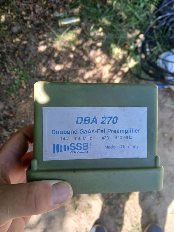 MAST PREAMP DBA-270  SSB ELECTRONIC