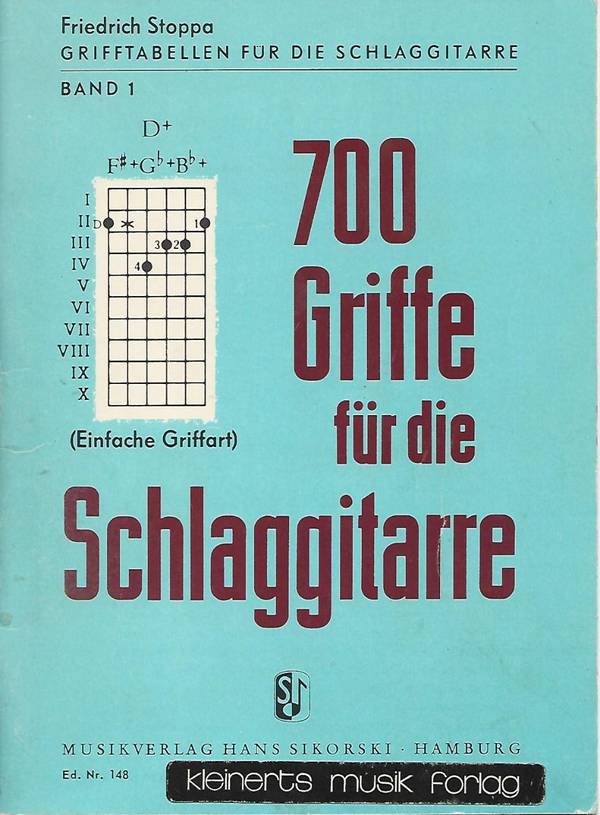 700 Griffe Für die Schlaggitarre