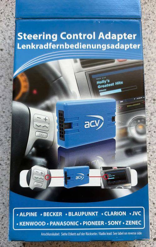 ACV Steering Control Adapter ratbetjeningsadapter til bilradio