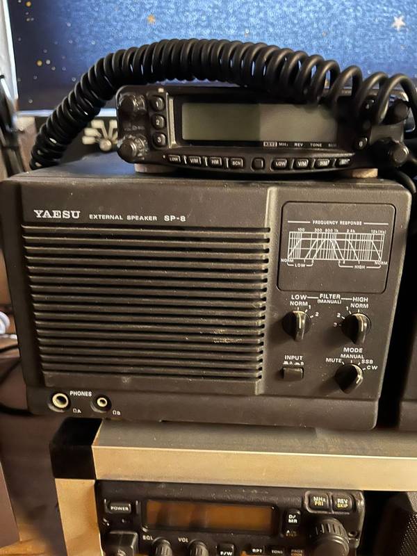 Yaesu SP-8 højttaler med lydfiltre – 4 stk. sælges enkeltvis