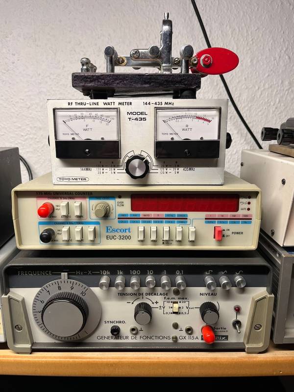Toyo T-435 – RF-effektmåler til 2 m og 70 cm