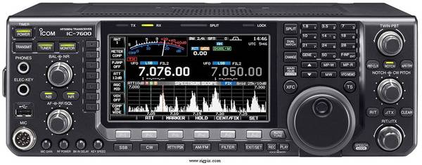 Icom IC-7600+SM50