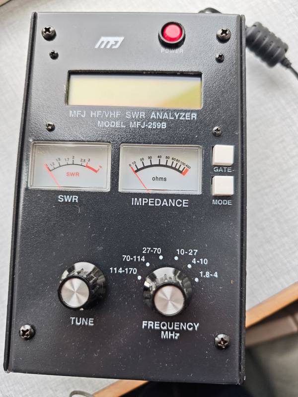 Mfj 259b antenne analyzer