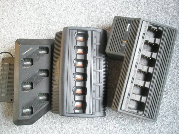 Motorola 6 plads ladere.