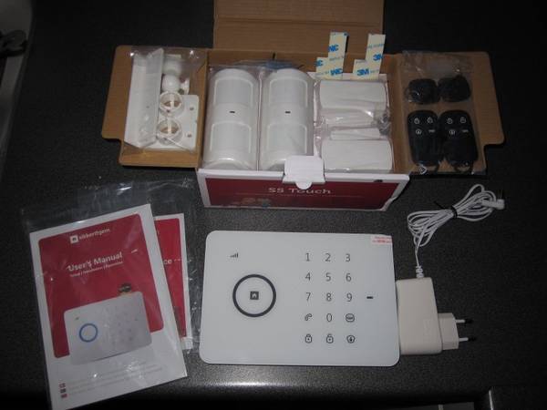 S-5 Touch - Villa Pakken  Komplet Alarmsystem