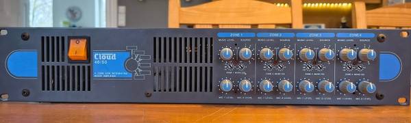 Cloud 46/50 integrated four zone mixer amplifier