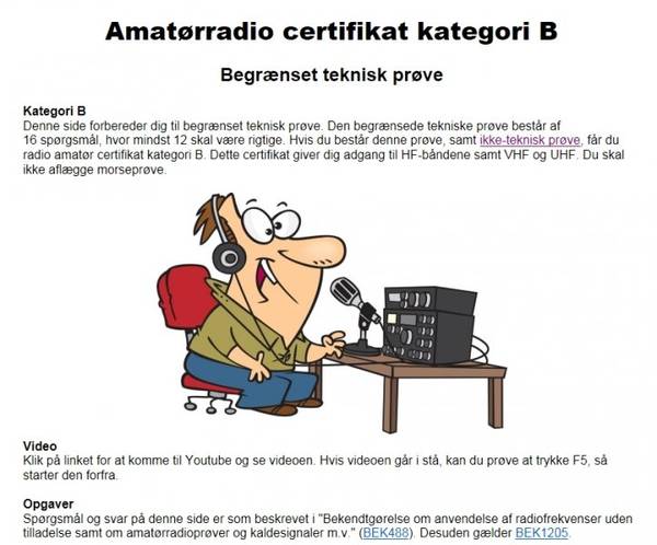 Certifikat kategori B