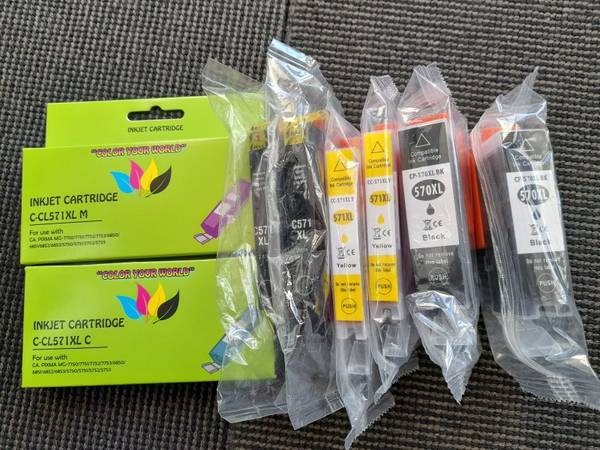 8 stk. printerpatroner til Canon Pixma MG
