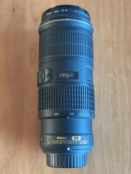 Nikon AF-S NIKKOR 70-200mm/4.0 objektiv