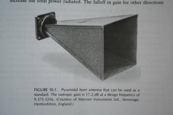 X-bånd hornantenne