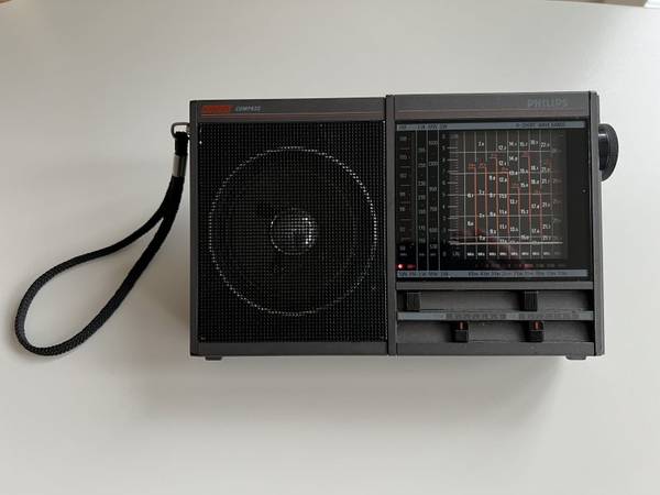 Kortbølgemodtager Philips Compass D1835